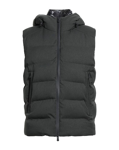 PEOPLE OF SHIBUYA Vest Dark green 100% Polyester