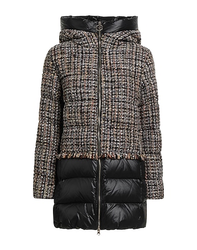 HOX Shell jacket Black 50% Wool, 50% Polyester, Polyamide
