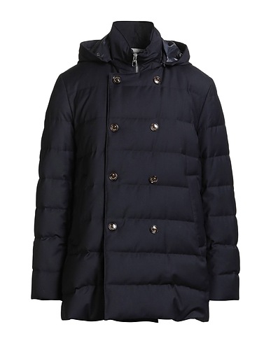 MONTECORE Shell jacket Midnight blue 100% Wool