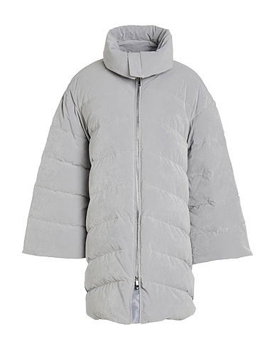 EMPORIO ARMANI Shell jacket Light grey 84% Polyester, 16% Polyamide