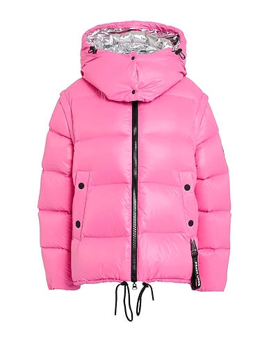 MONTEREGGI POINT Shell jacket Pink 100% Polyamide