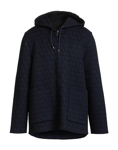 VALENTINO GARAVANI Jacket Navy 99% Virgin Wool, 1% Silk