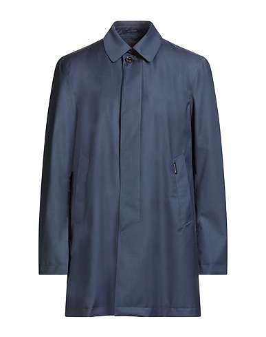 MONTECORE Full-length jacket Slate blue 100% Wool