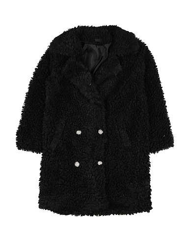 FUN & FUN Teddy Coat Black 100% Polyester