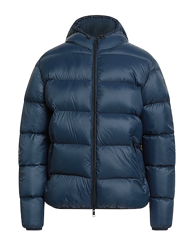 CENTOGRAMMI Shell jacket Navy blue 100% Nylon