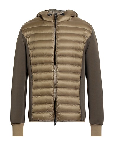CENTOGRAMMI Piumino Verde militare 100% Nylon