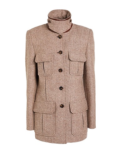 CHLOÉ Jacke Braun 100% Schurwolle