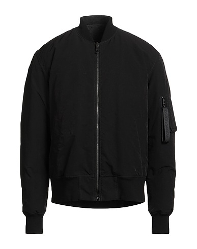 DOLCE&GABBANA Bomber Black 70% Polyester, 30% Polyamide, Cotton, Elastane