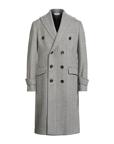 BOTTEGA MARTINESE Coat Black 60% Wool, 20% Polyester, 15% Polyamide, 5% Other Fibres