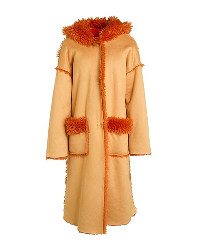 VIRGINIA BIZZI Teddy Coat Marigold 100% Polyester