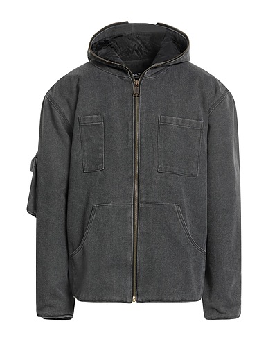 CULTURA Giubbotto jeans Nero 85% Cotone, 15% Poliestere