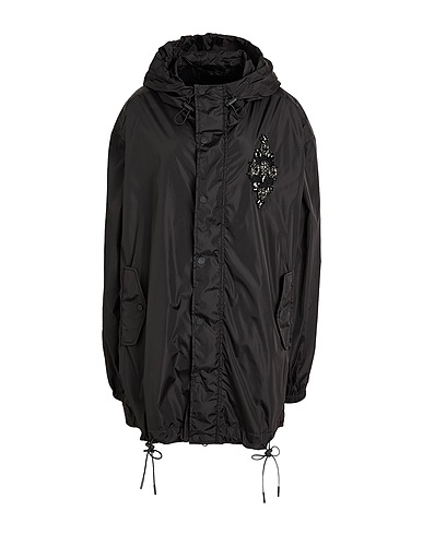SIMONE ROCHA Full-length jacket Black 100% Polyamide