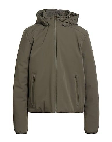 YES ZEE by ESSENZA Μπουφάν Στρατιωτικό πράσινο 88% Νάιλον, 12% Ελαστάνη