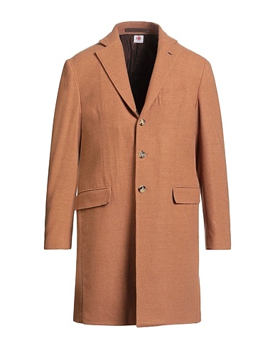 LUIGI BORRELLI NAPOLI Cappotto Marrone 100% Lana Vergine