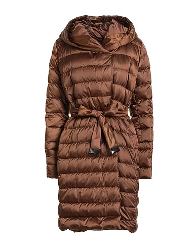MAX MARA THE CUBE Piumino Marrone 57% Poliammide, 43% Poliestere