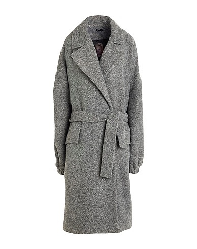 CRISTINAEFFE Coat Grey 100% Polyester