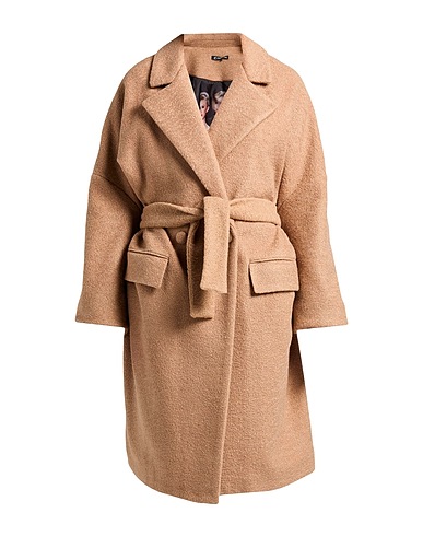 CRISTINAEFFE Coat Camel 100% Polyester