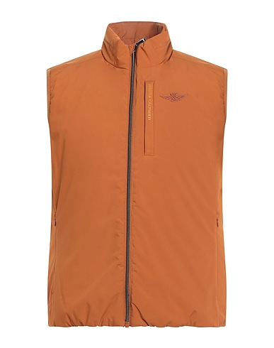 AERONAUTICA MILITARE ベスト キャメル ポリエステル 79% / ポリウレタン 21%