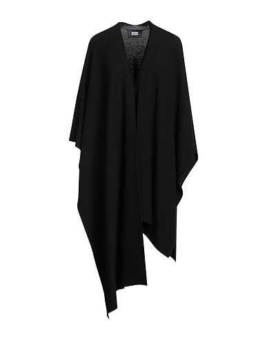 ALPHA STUDIO Cape Black 90% Wool, 10% Cashmere