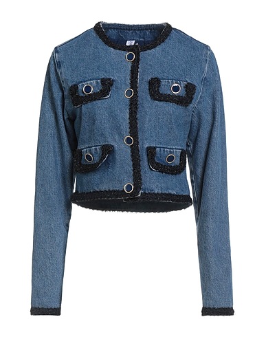 LIU •JO Denim jacket Blue 100% Cotton