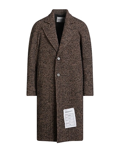 AMARANTO Coat Camel 47% Wool, 28% Acrylic, 15% Polyester, 6% Polyamide, 4% Other Fibres