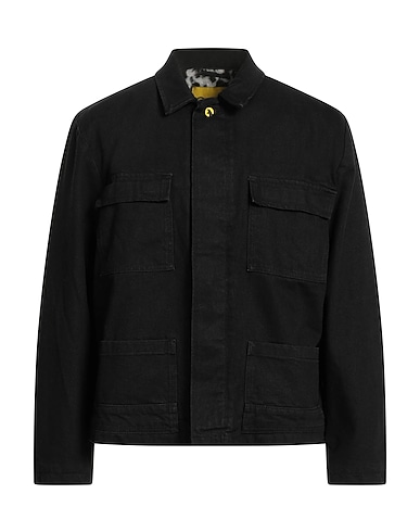 OOR STUDIO Denim jacket Black 100% Cotton