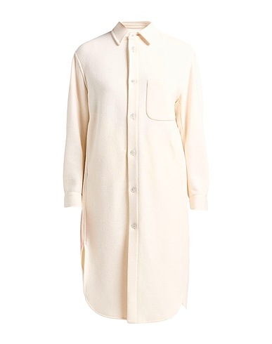 HEVÒ Manteau long 100% Laine vierge