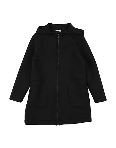 MEILISA BAI Coat Black 80% Polyester, 15% Viscose, 5% Elastane