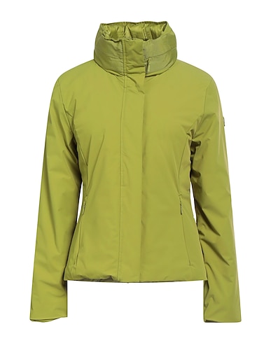 CONTE OF FLORENCE Giubbotto Verde lime 88% Poliammide, 12% Elastan