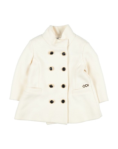 ODI ET AMO Cappotto JUNIOR Avorio 100% Poliestere