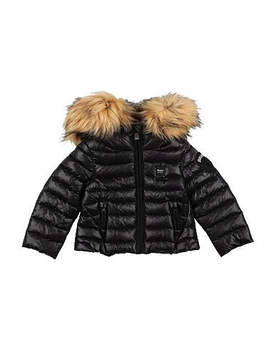 BLAUER. Steppjacke Schwarz 100% Polyamid, Acryl, Polyester