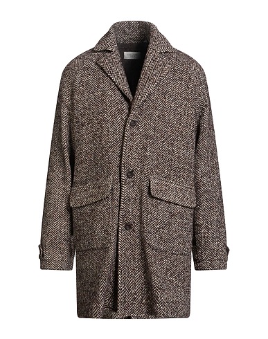 TINTORIA MATTEI 954 Cappotto Testa di moro 44% Lana, 37% Acrilico, 10% Poliestere, 9% Altre Fibre
