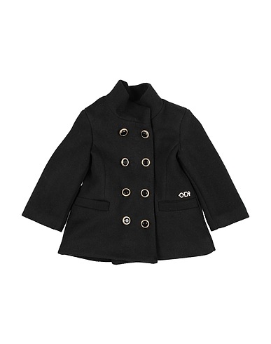 ODI ET AMO Coat JUNIOR Black 100% Polyester