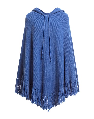 BALLANTYNE Cloak Blue 100% Wool