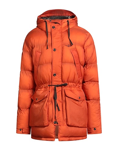 AERONAUTICA MILITARE Shell  jacket Orange 100% Nylon