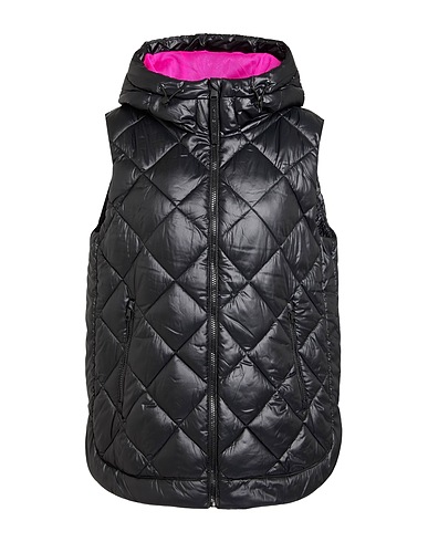 DKNY Gilet SPORT Black 56% Polyester, 44% Nylon