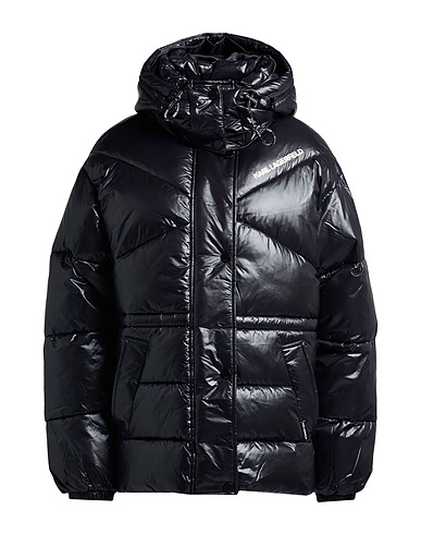 KARL LAGERFELD Shell jacket Black 100% Recycled polyamide