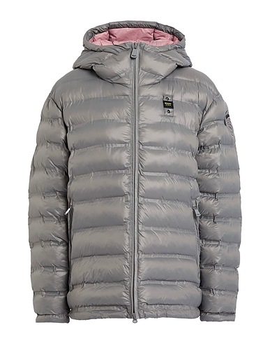 BLAUER. Shell jacket Grey 100% Polyamide