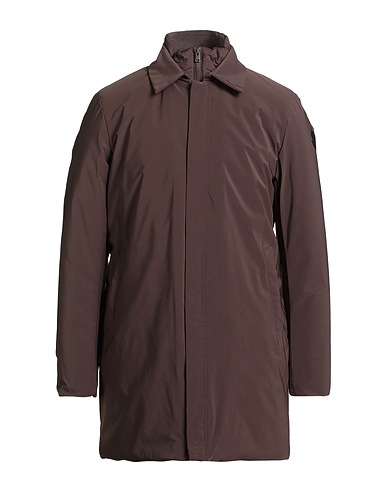 MUSEUM Cappotto Marrone 100% Poliestere, Poliammide