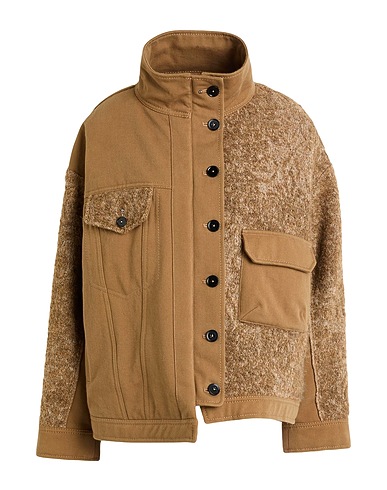 HIGH Jacket USE Camel 31% Cotton, 23% Polyester, 18% Acrylic, 14% Alpaca wool, 14% Virgin Wool