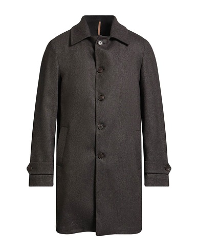 ROBERTO P  Luxury Cappotto Marrone 100% Lana