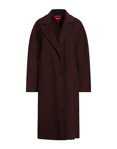 STAUD Cappotto Cioccolato 70% Lana, 30% Fibre sintetiche