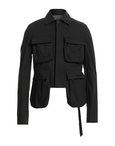 ANN DEMEULEMEESTER Jacket Black 100% Cotton
