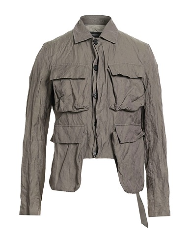 ANN DEMEULEMEESTER Jacket Khaki 48% Cotton, 38% Viscose, 14% Metal