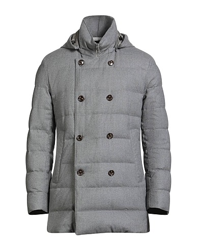 MONTECORE Shell jacket Grey 100% Virgin Wool