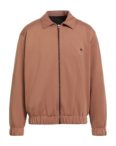 WHY NOT BRAND Giubbotto Cammello 89% Poliestere, 11% Elastan