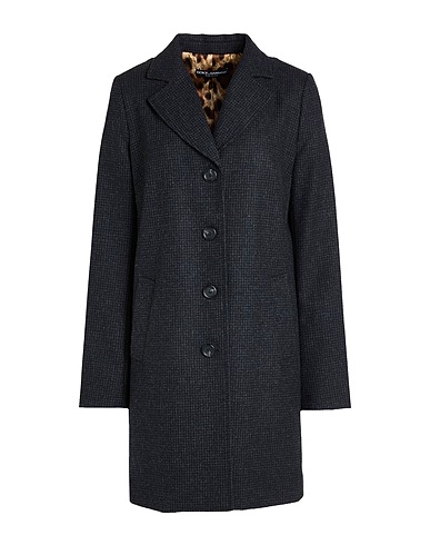 DOLCE&GABBANA Coat Charcoal 100% Wool