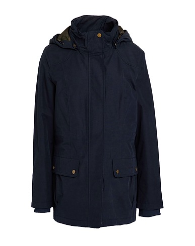 BARBOUR Cappotto Blu notte 55% Poliestere, 45% Cotone
