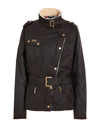 BARBOUR Jacket Dark brown 100% Cotton