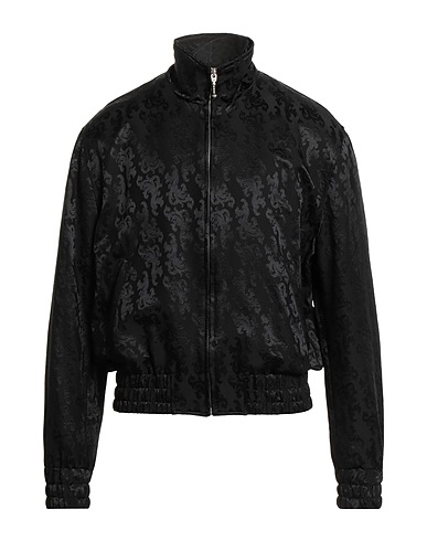 ERNEST W. BAKER Jacket Black 69% Virgin Wool, 31% Silk